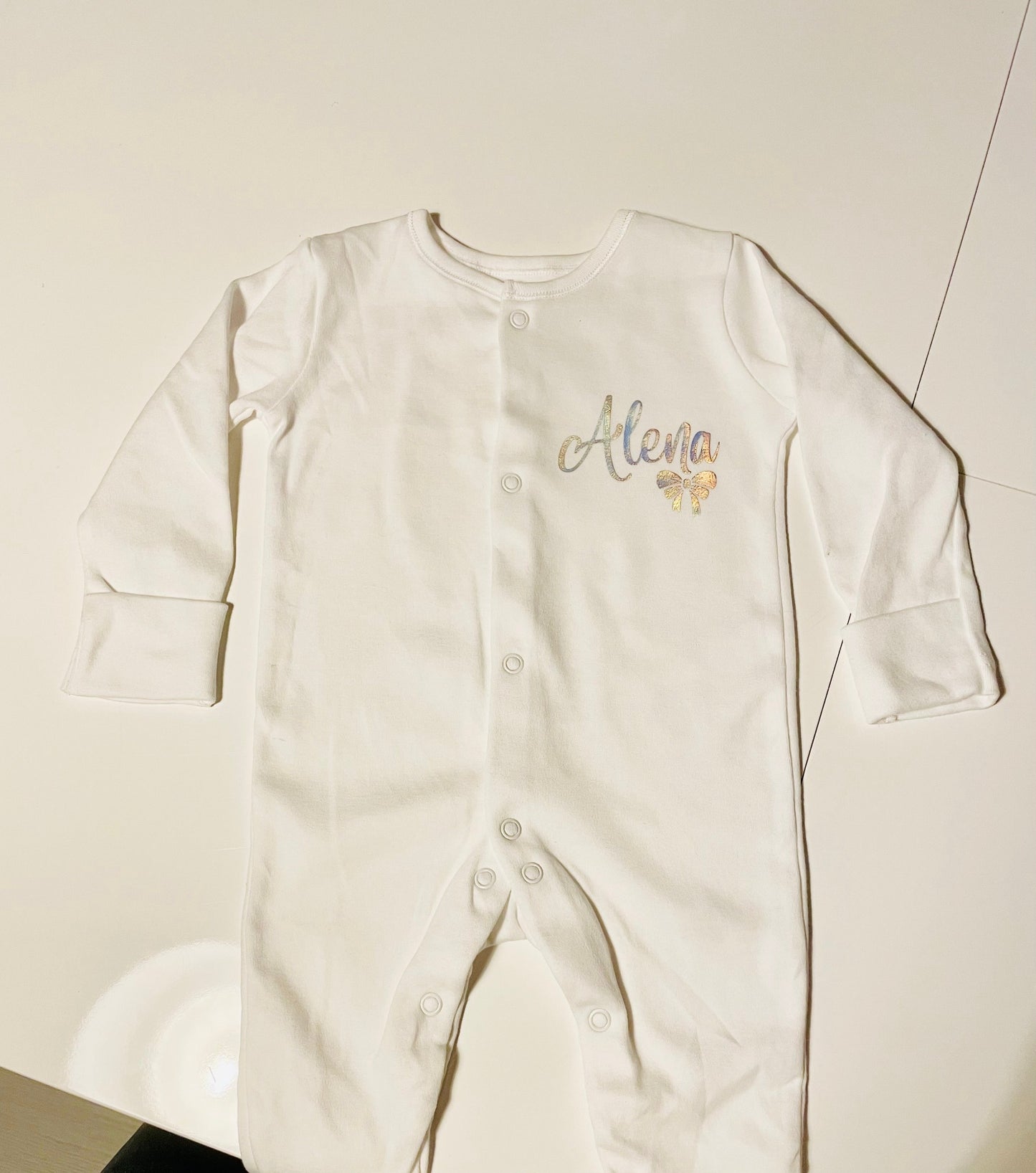 Name Baby Grow - Personalised - Firtina Creations