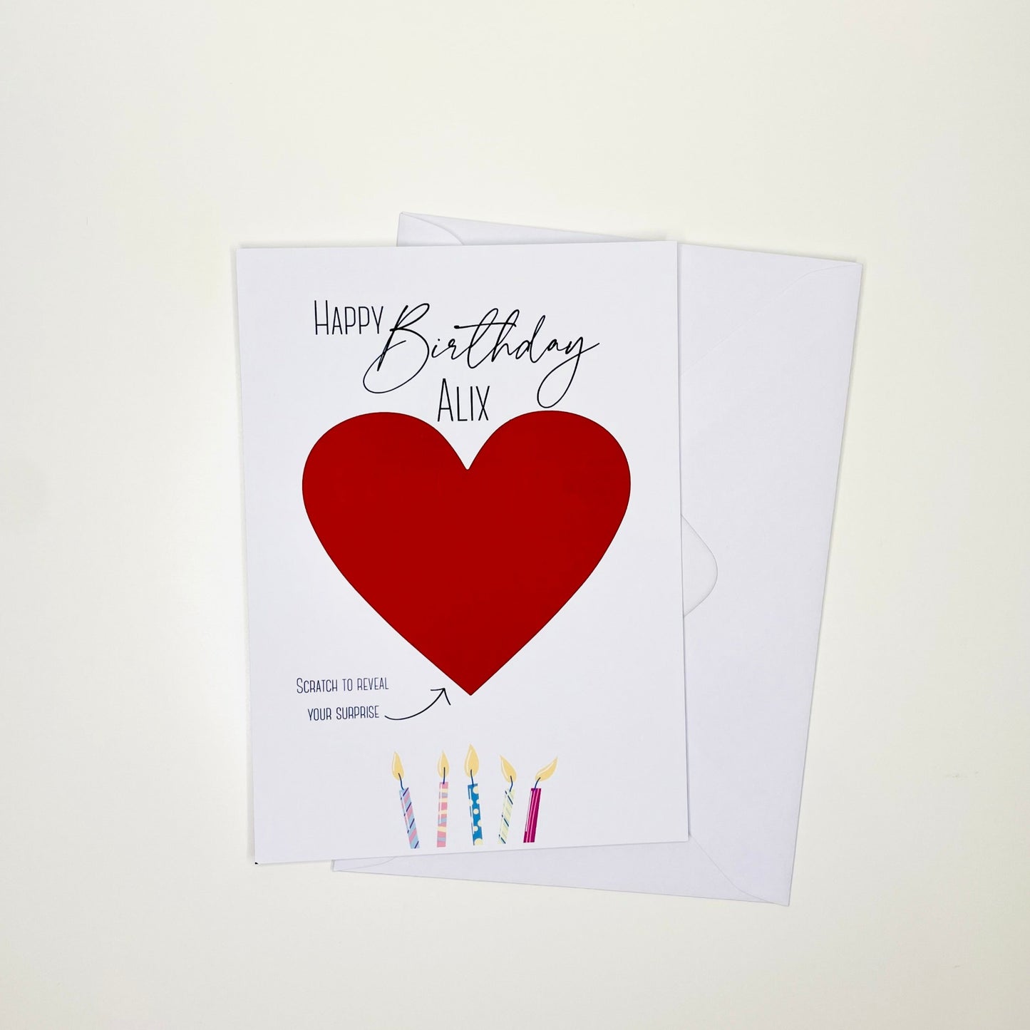 Birthday Scratch Card