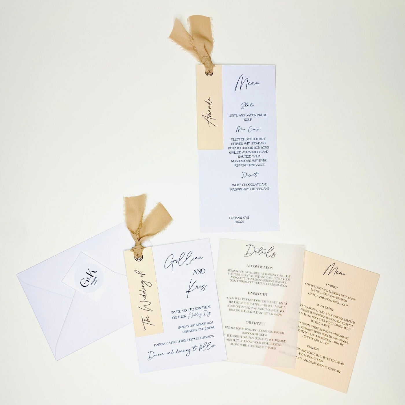 Luxury Wedding Stationery