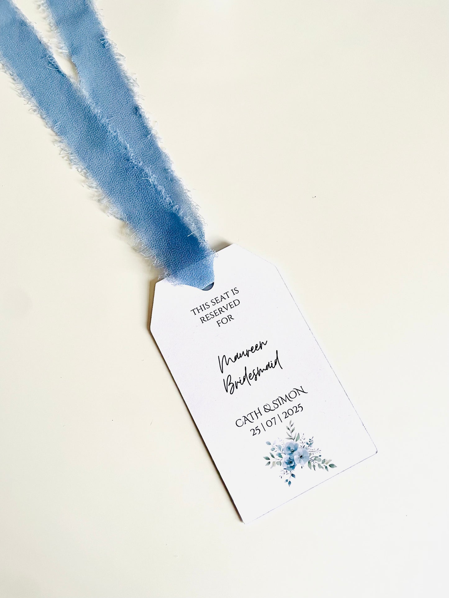 Wedding Seating Reservation Tags