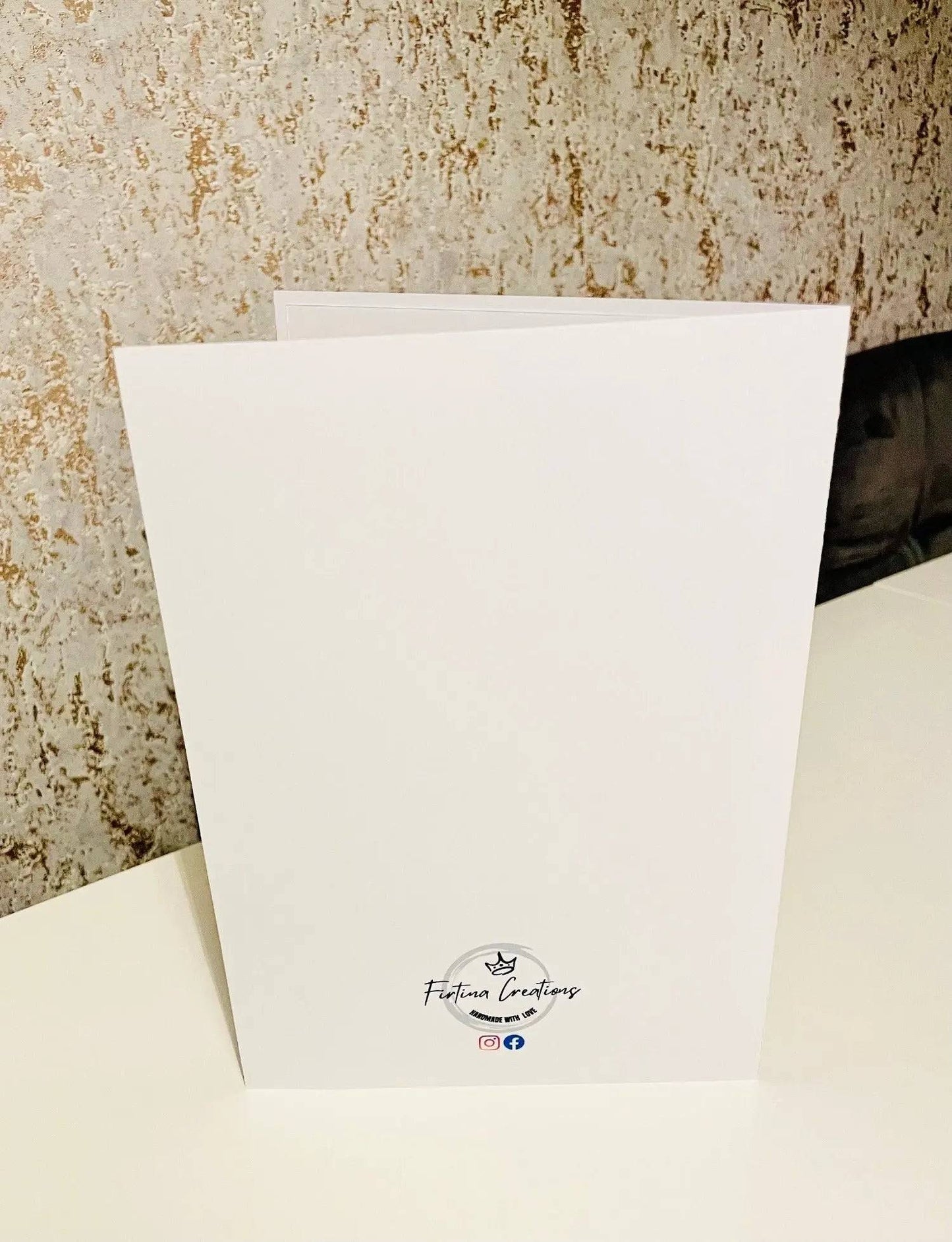 Whisky & Cake Lover Birthday Card - Firtina Creations