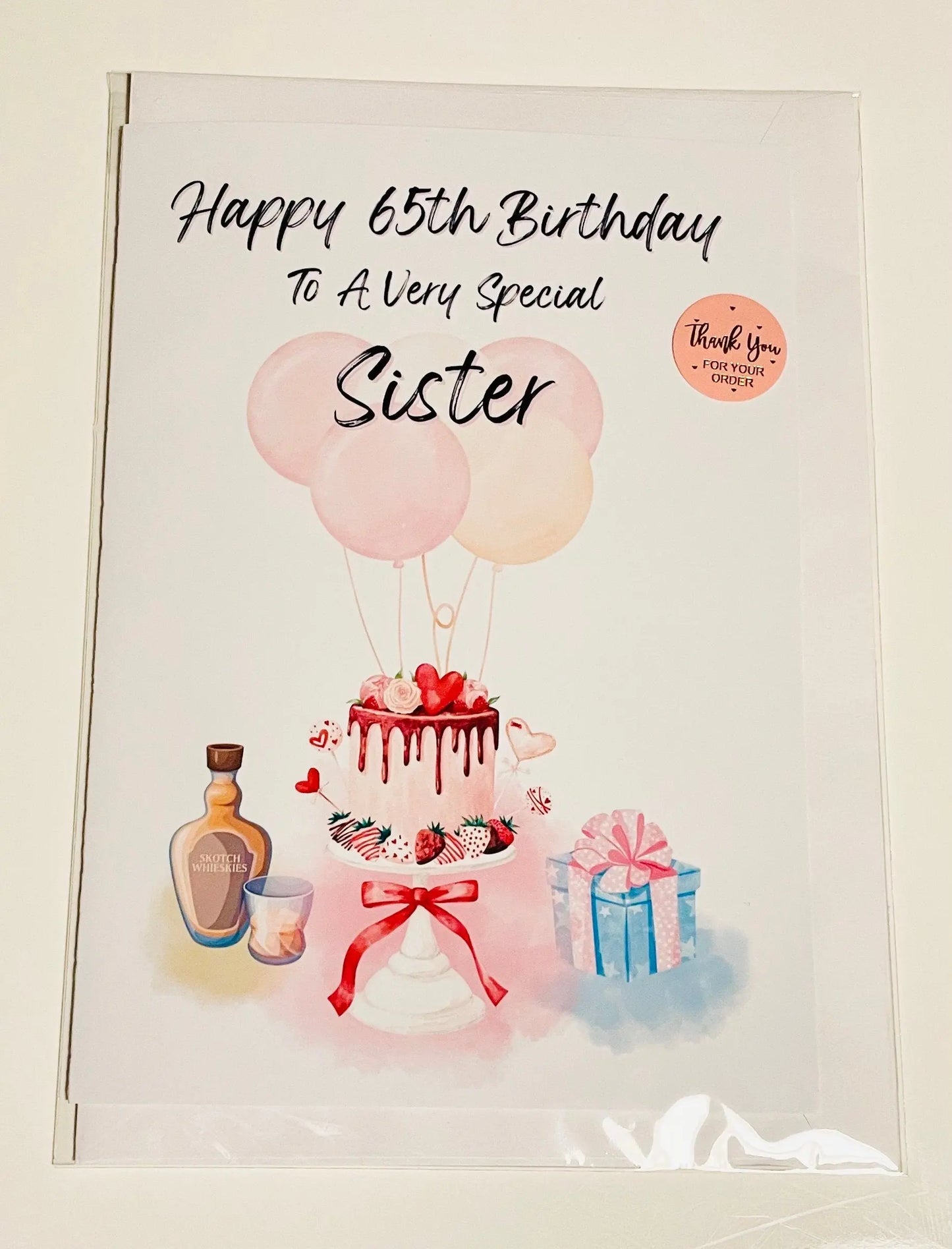 Cake Lover Birthday Card - Firtina Creations