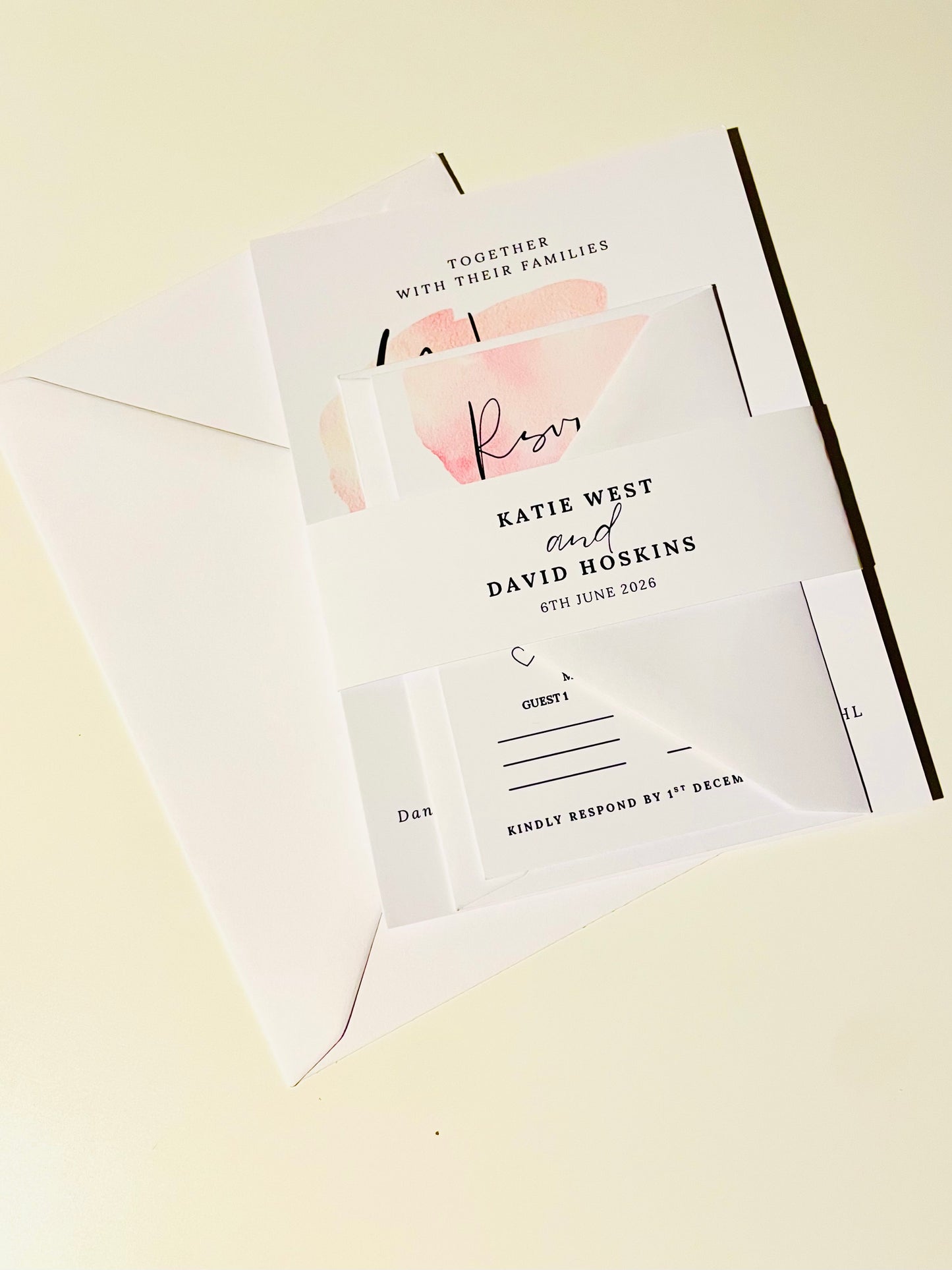 Invitation Belly Bands