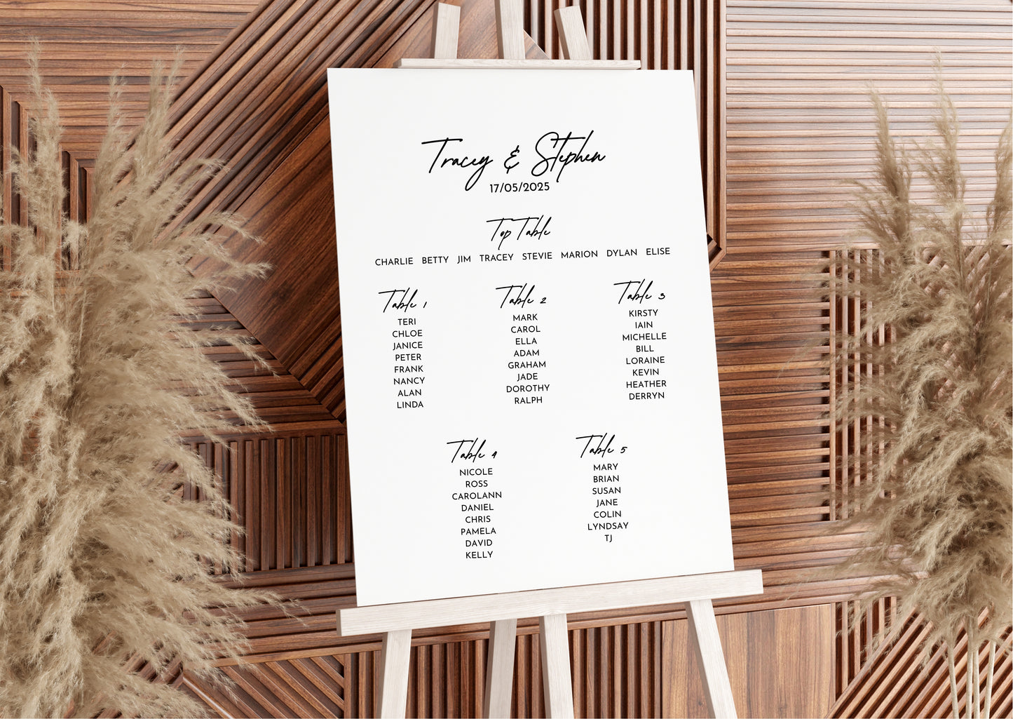 Wedding or Event Signage
