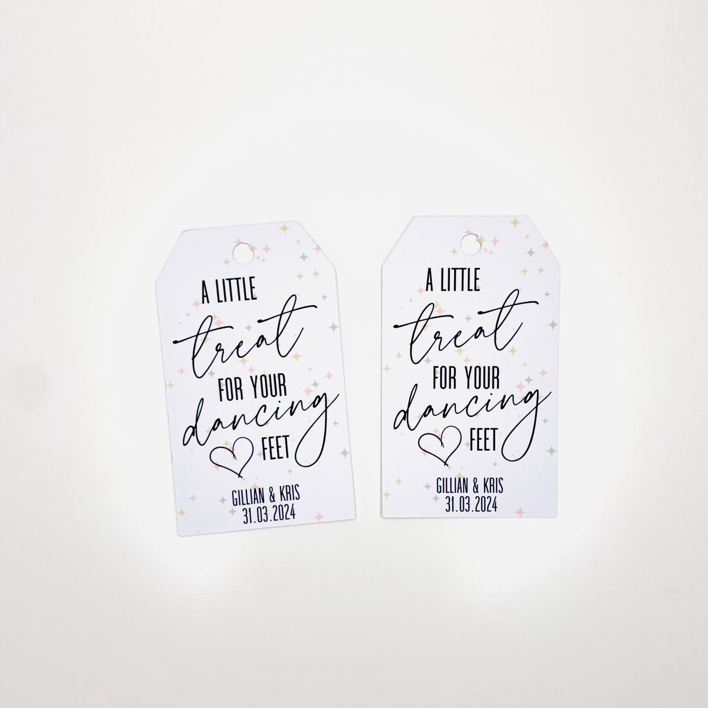 Wedding Flip Flop Tags