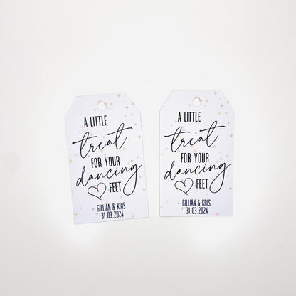 Wedding Flip Flop Tags