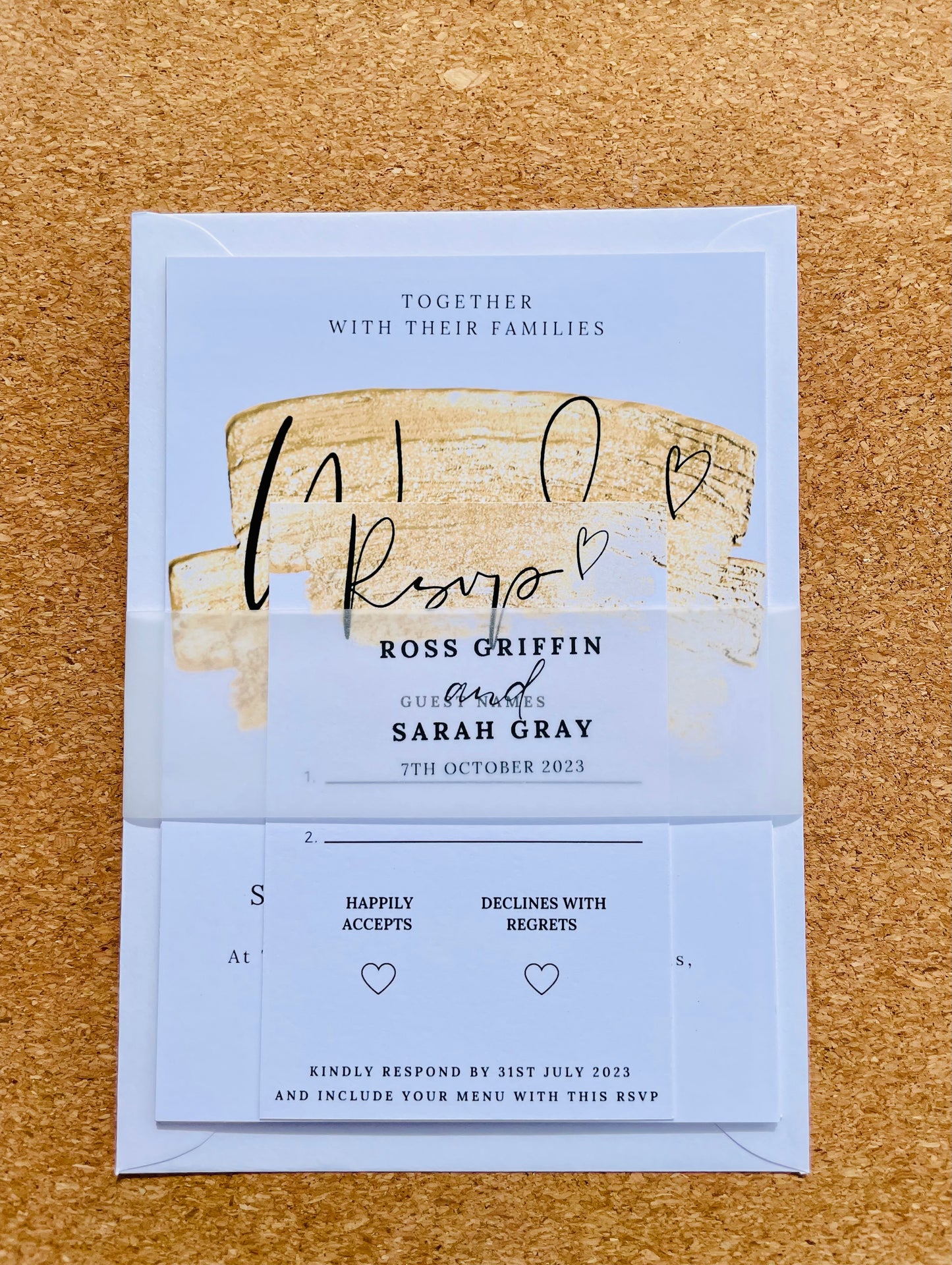 Invitation Belly Bands