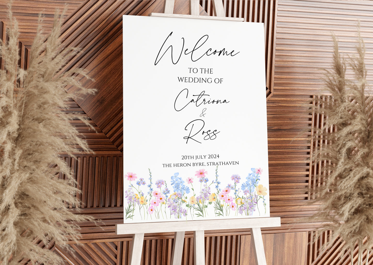 Wedding or Event Signage