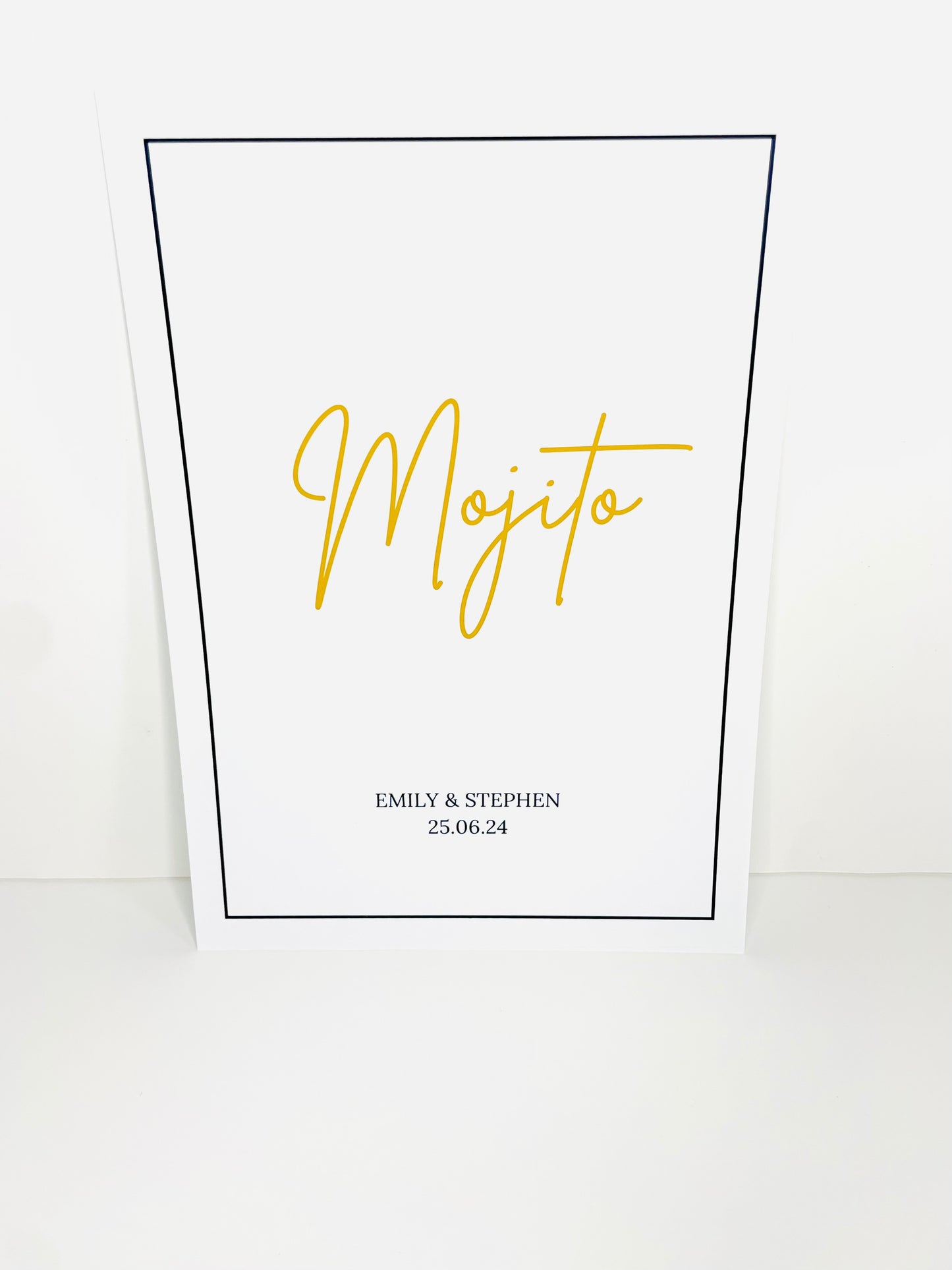 Wedding Reception Table Numbers/ Guestbook Sign