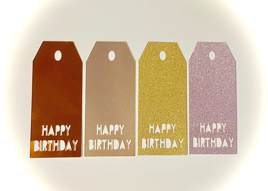 Happy Birthday Gift Tags - Firtina Creations