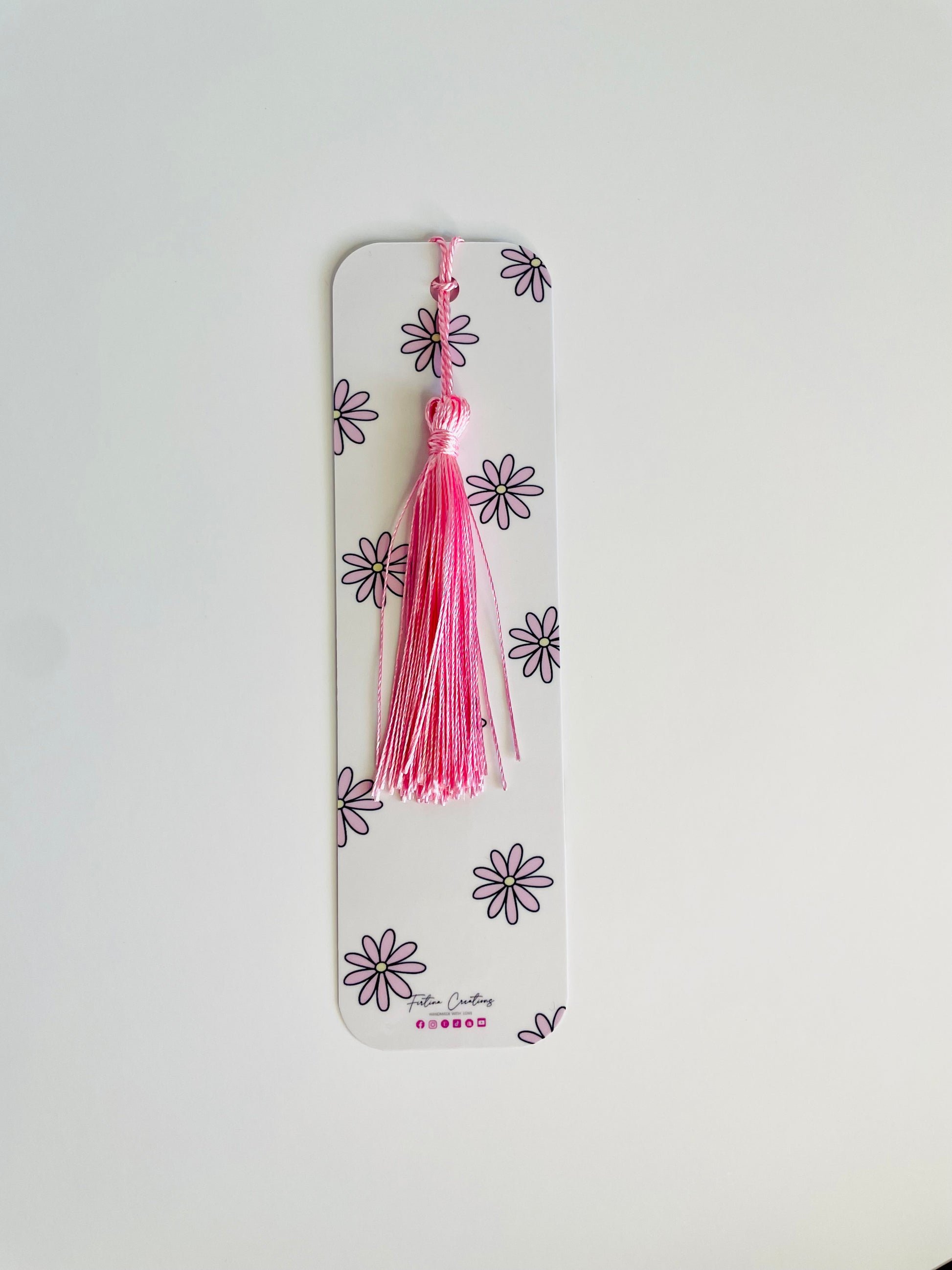 Pink Daisy Bookmark
