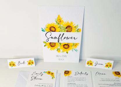 Wedding Reception Table Numbers/ Guestbook Sign