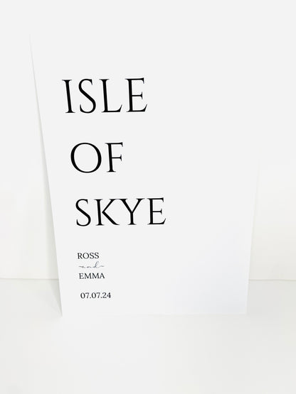 Wedding Reception Table Numbers/ Guestbook Sign