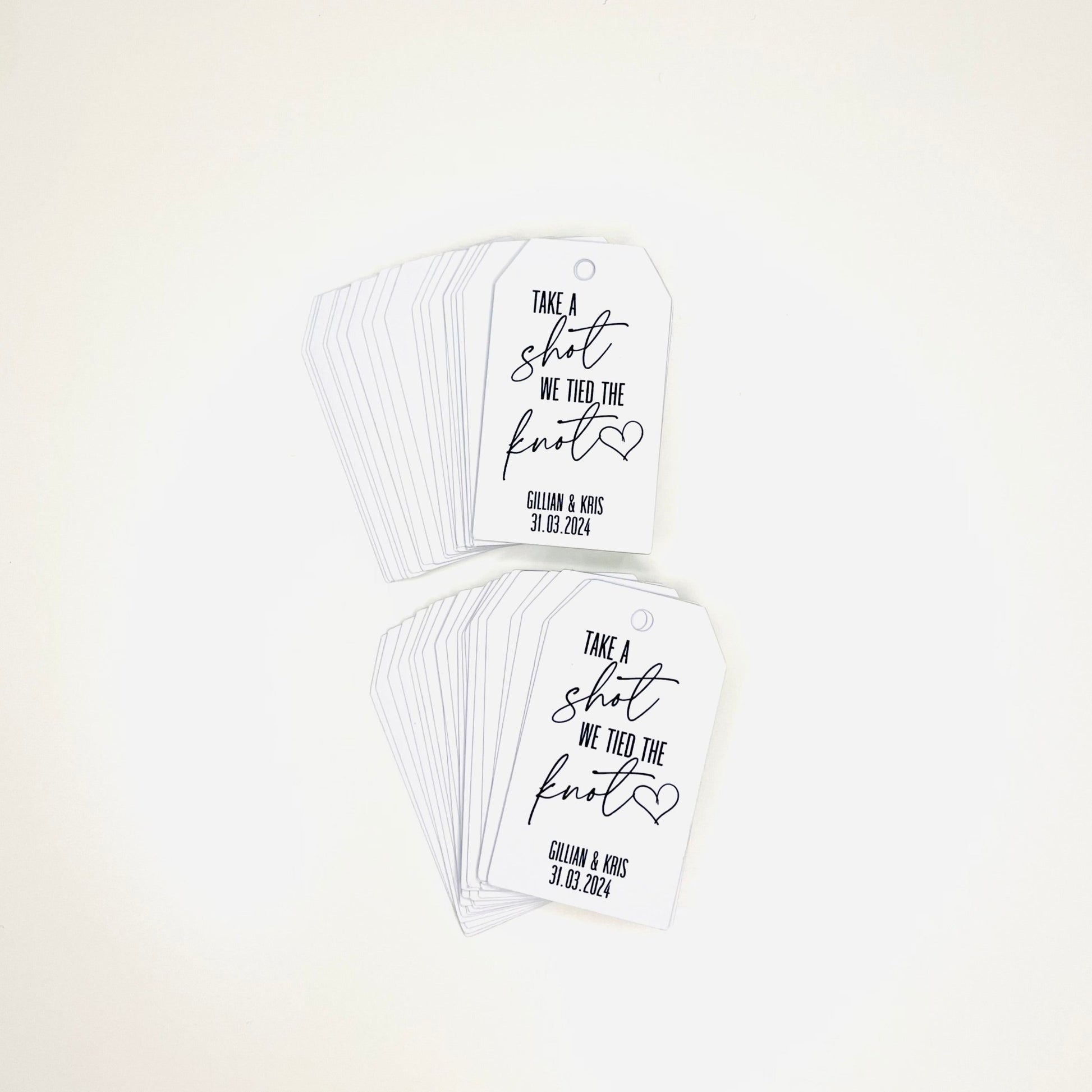 Wedding Favour Tags