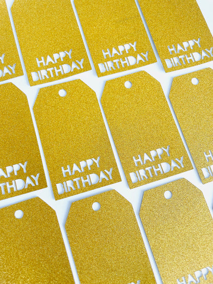Happy Birthday Gift Tags