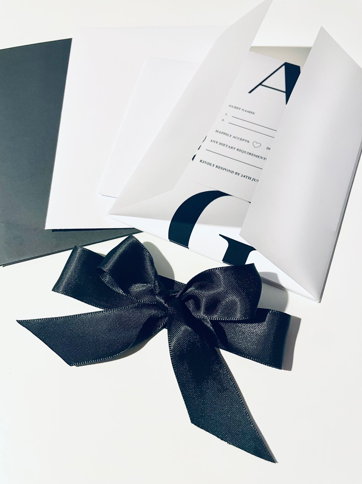 Initial Wedding Invitation Suite - SAMPLE ONLY