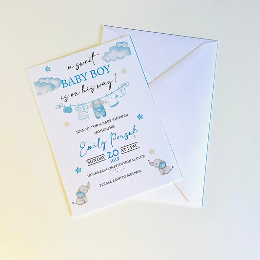 Party & Special Occasion Invites (fully customisable)