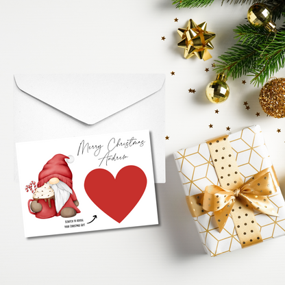 Christmas Scratch Cards - Personalised - Firtina Creations