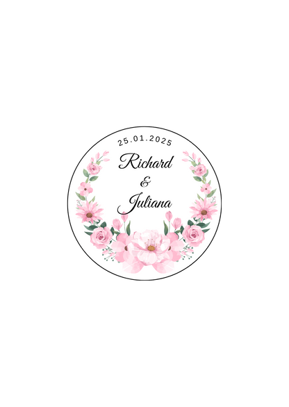 Rose Wedding Invitation Suite - SAMPLE ONLY
