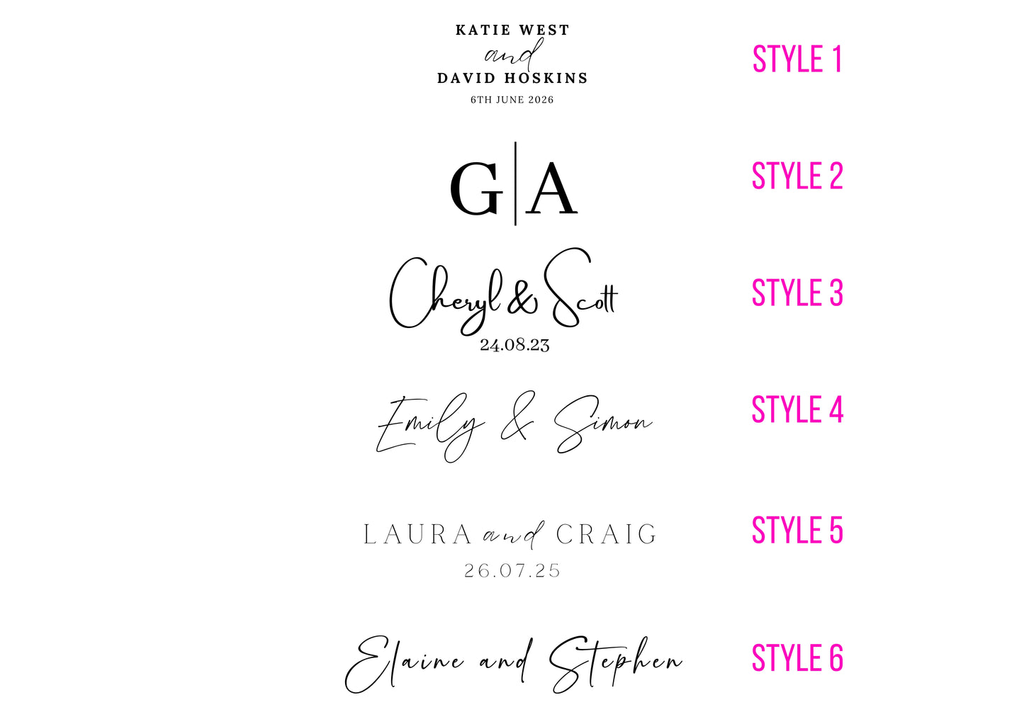 Invitation Belly Bands