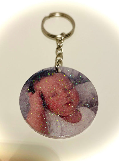 Photo Acrylic Keychains - Personalized - Firtina Creations