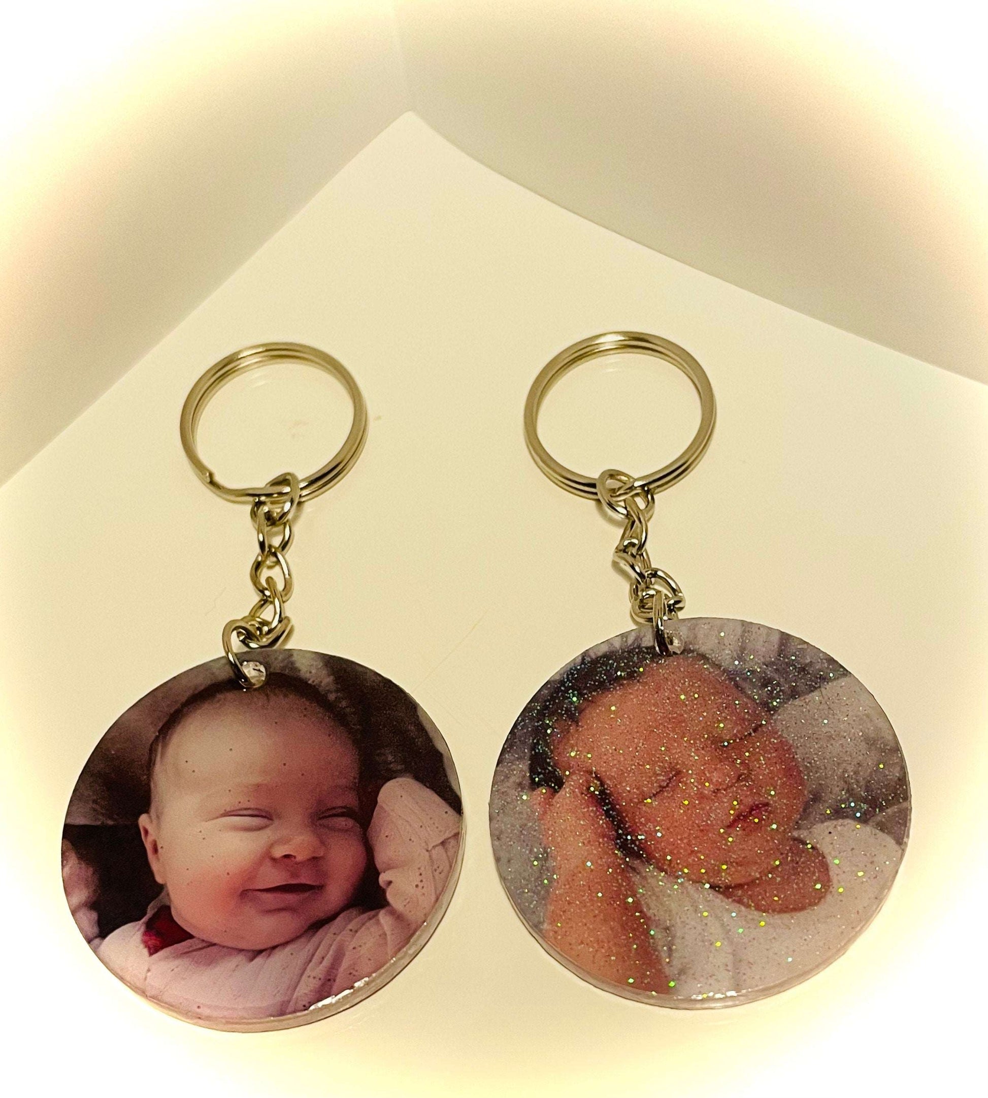 Photo Acrylic Keychains - Personalized - Firtina Creations