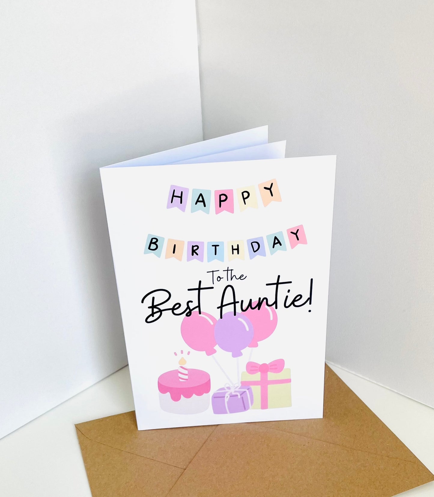 Colourful Birthday Card - Firtina Creations