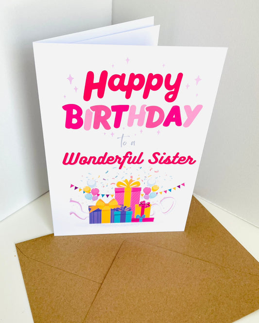 Happy Birthday Card - Firtina Creations