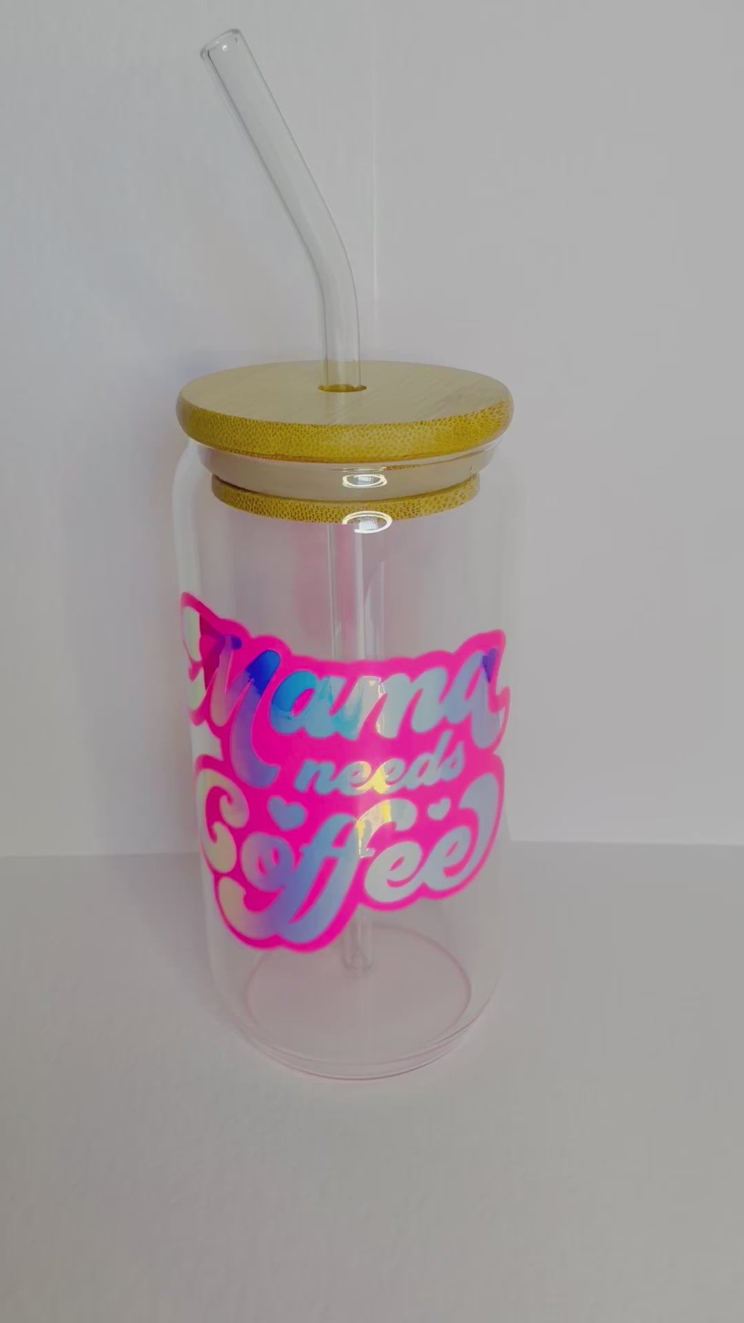 Mum needs Coffee Glass Libby Cup