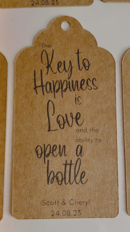 Custom Wedding Tags