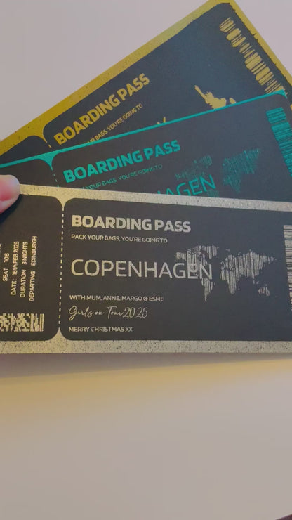 Personalised Event/Holiday Ticket