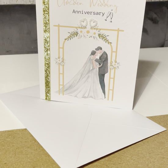 Golden wedding gifts