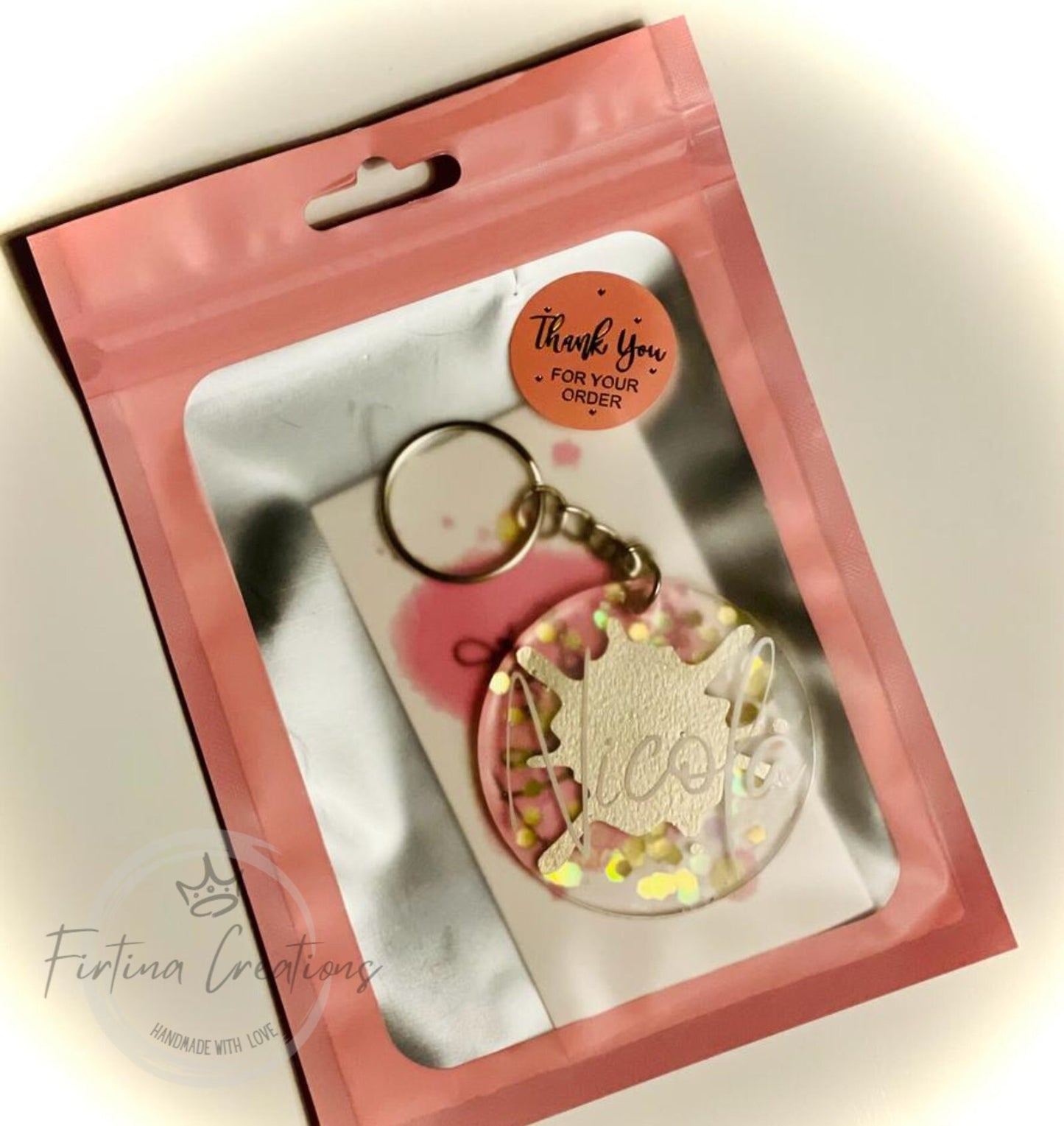 Acrylic Name Keychains - Personalised - Firtina Creations